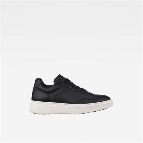 basic black sneakers